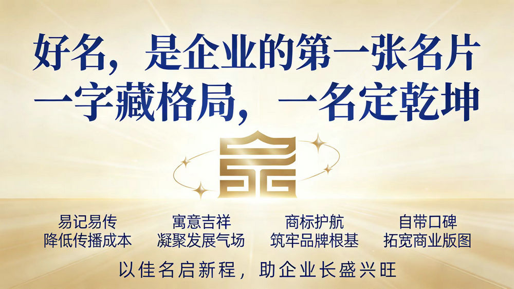 起名证书